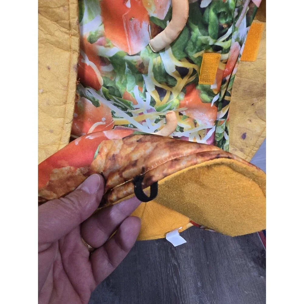 Kids' and Adult Taco Halloween Costume One Size Hyde & EEK! Cosplay Dress-up - Picture 13 of 13